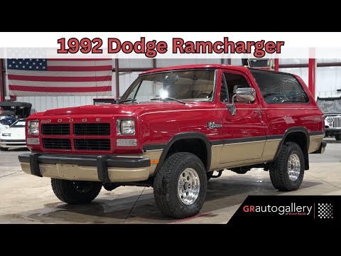 1992 Dodge Ramcharger 150 LE Canyon Sport