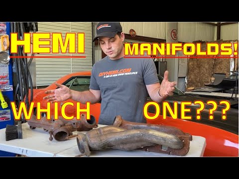 Hemi Exhaust Manifold Differences - Find out which is best for your swap from the 5.7L to 6.4L