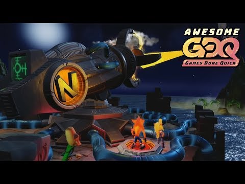 Crash Bandicoot N.Sane Trilogy: Crash 2 100% by Blunts Moses in 1:36:38 - AGDQ2019