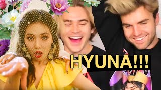 HyunA 'Flower Shower' M/V Reaction!!! HyunA 'Flower Shower' M/V Reaction!!!