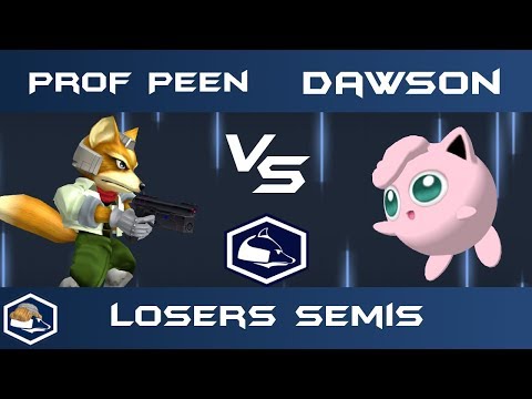 Sheik Smashfest - Professor Peen vs Dawson - Losers Semis - Melee Singles