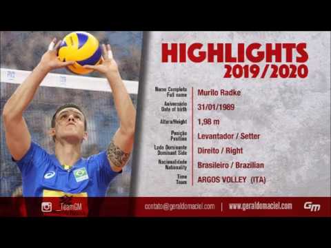 Jogadas do Murilo Radke na Superliga Italiana 2019/20