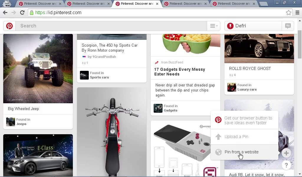 Tutorial Backlink dari Pinterest