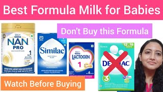 Best Baby Formula milk | How to choose formula milk | Complete Guide on Formula milk |