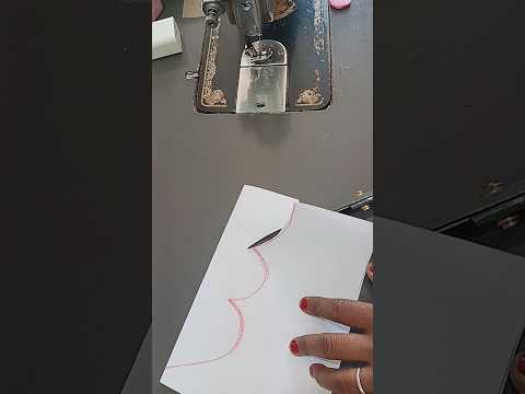 Blouse back neck design cutting ब्लाउज गले का डिजाइन #fashion #ytshorts #shorts #viral #shortsvideo