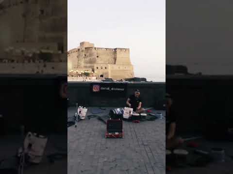 damat drummer  - Rave party in Naples⚡