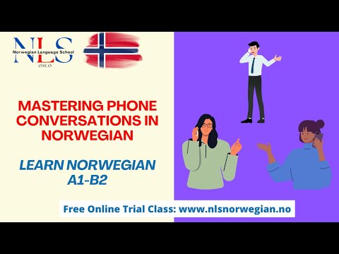 Learn Norwegian | Phone Conversations in Norwegian | Telefonsamtaler Norsk | Episode 214 | A1-B2