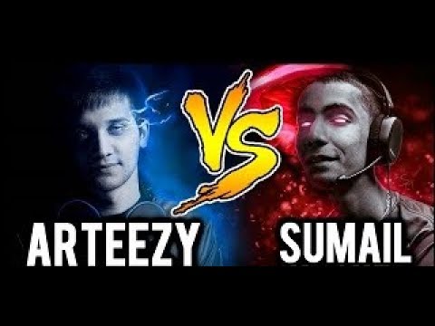 SumaiL - Invoker MID | vs Arteezy (Arc Warden) | dota 2 mmr Pro Gameplay 11