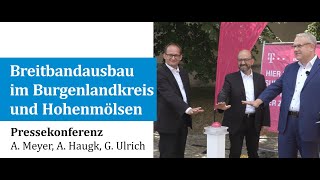 Am 12.07.2021 wurde auf einer Pressekonferenz in Hohenmölsen der erfolgreiche Breitbandausbau im Burgenlandkreis und Hohenmölsen präsentiert. Durch die Verlegung von Glasfaserleitungen können Nutzer, die weiter von den Verteilern entfernt wohnen, nun Geschwindigkeiten von bis zu 1.000 MBit/s erreichen, während fast alle Haushalte mindestens 50 MBit/s nutzen können.
