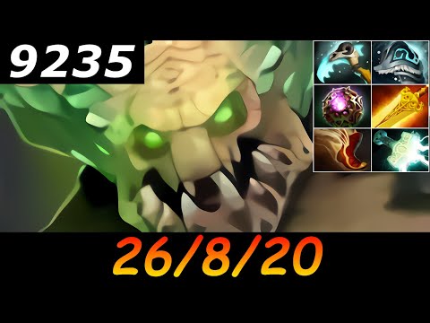 Dota 2 Underlord 9235 MMR 26/8/20 (Kills/Deaths/Assists) Ranked Full Gameplay