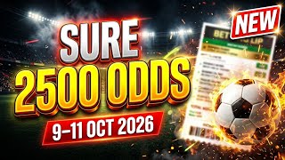 Football Predictions Today | FREE Betting Tips | 250Odds 🔥 | Over 1.5 Goals.