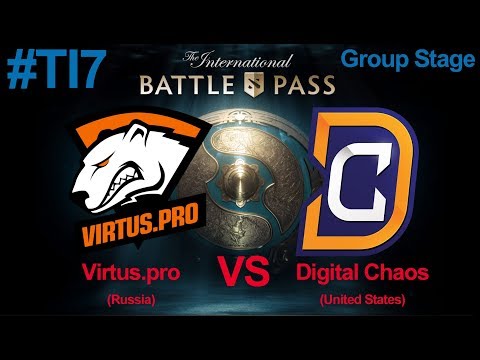 Virtus.pro vs Digital Chaos / Group Stage TI7 / Group B
