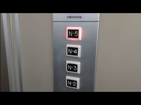 70s GIESA and new SCHINDLER elevators in brutalist buildings   #schindlerelevator  #elevator