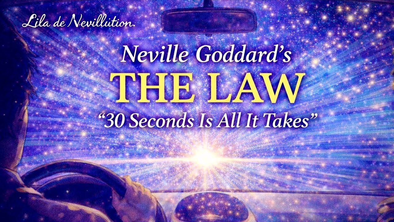 30 Seconds to Imagine & 60 Seconds to Manifest | Neville Goddard “The Law” Quotes & Human Commentary