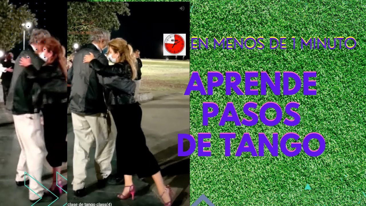 Aprende este paso de tango. Carlos Neuman con Gise