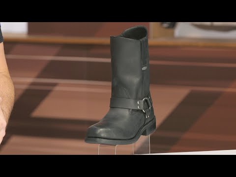 ®️ SQUARE TOE ENGINEER BOOTS 547S ブーツ John Lofgren Wabash Engineer Boots | Horween Black CXL