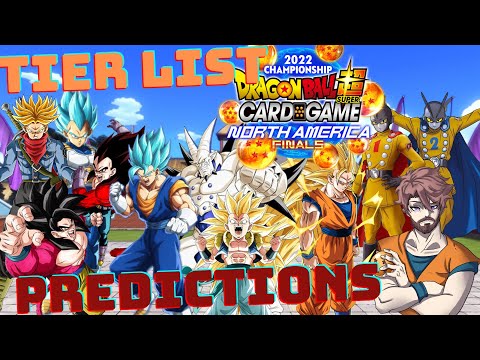 *DBS NATIONALS 2022* Tier List and Predictions