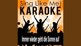 Du lebst nur einmal (Karaoke Version)