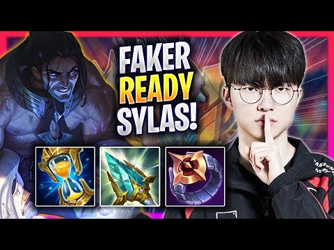 FAKER IS READY TO PLAY SYLAS! - T1 Faker Plays Sylas MID vs Akshan! | Season 2024