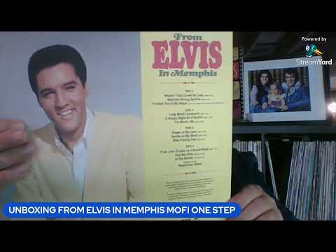 UNBOXING "FROM ELVIS IN MEMPHIS" ONE STEP MOFI ONE STEP BOX SET ULTRADISC 1 2X 45 LP RPM BOX SET