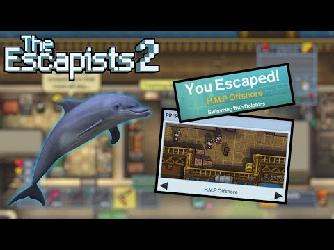 H.M.P Offshore "Swimming with Dolphins" ESCAPE - The Escapists 2 #16