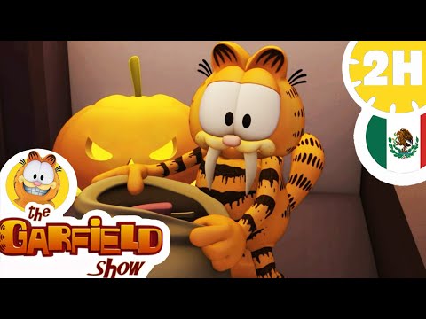 🎃¡Garfield se disfraza para Halloween!🎃 - Episodio completo HD