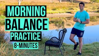 8-Minute Morning Balance Routine for Seniors | Daily Balance Exercises for Seniors