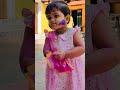 Cute Baby Playing Holi Baby Kidsvideo Trending Youtubeshorts