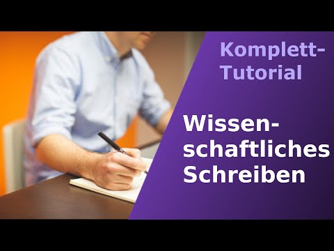 Schnellkurs Wissenschaftliches Schreiben