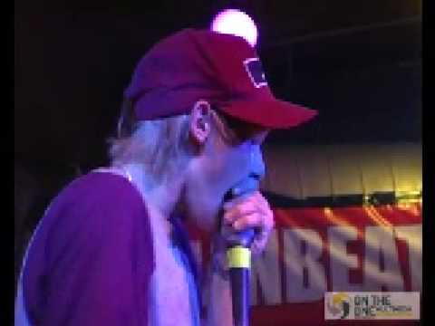 Beardyman vs Pikey Esquire - 2006 UK Beatbox Champs - Grand final