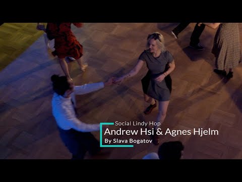 Andrew Hsi and Agnes Hjelm - Social Lindy Hop