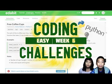 Learn To Code Python Coding Challenges In Easy Week 6