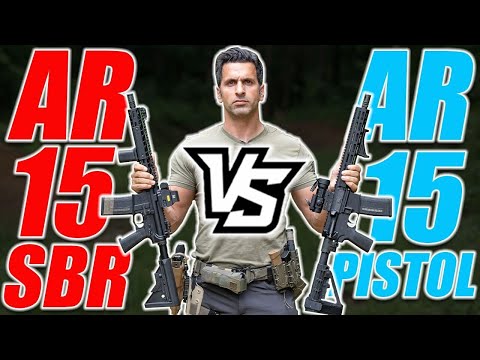 AR-15 SBR vs AR-15 Pistol | Pros & Cons