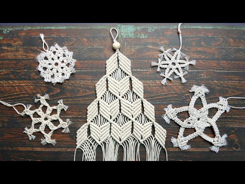 Macrame ABC pattern sample 17