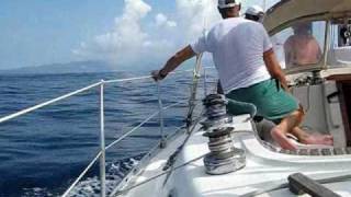 preview picture of video 'Zeilen langs de Ionische eilanden (3a, Meganisi)'