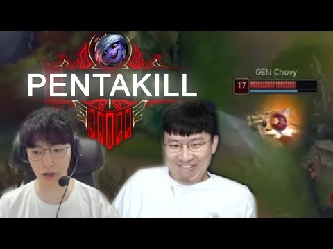 Chovy Brings Mid Tristana to LCK, Gets Unofficial Penta - Best of LoL Stream Highlights (Translated)