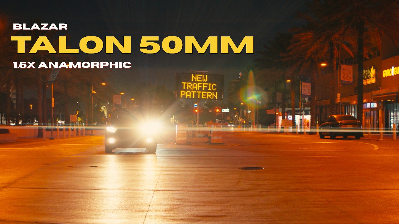 Blazar Talon 50mm Anamorphic — Cinematic Sunrise (Sony a7C II)