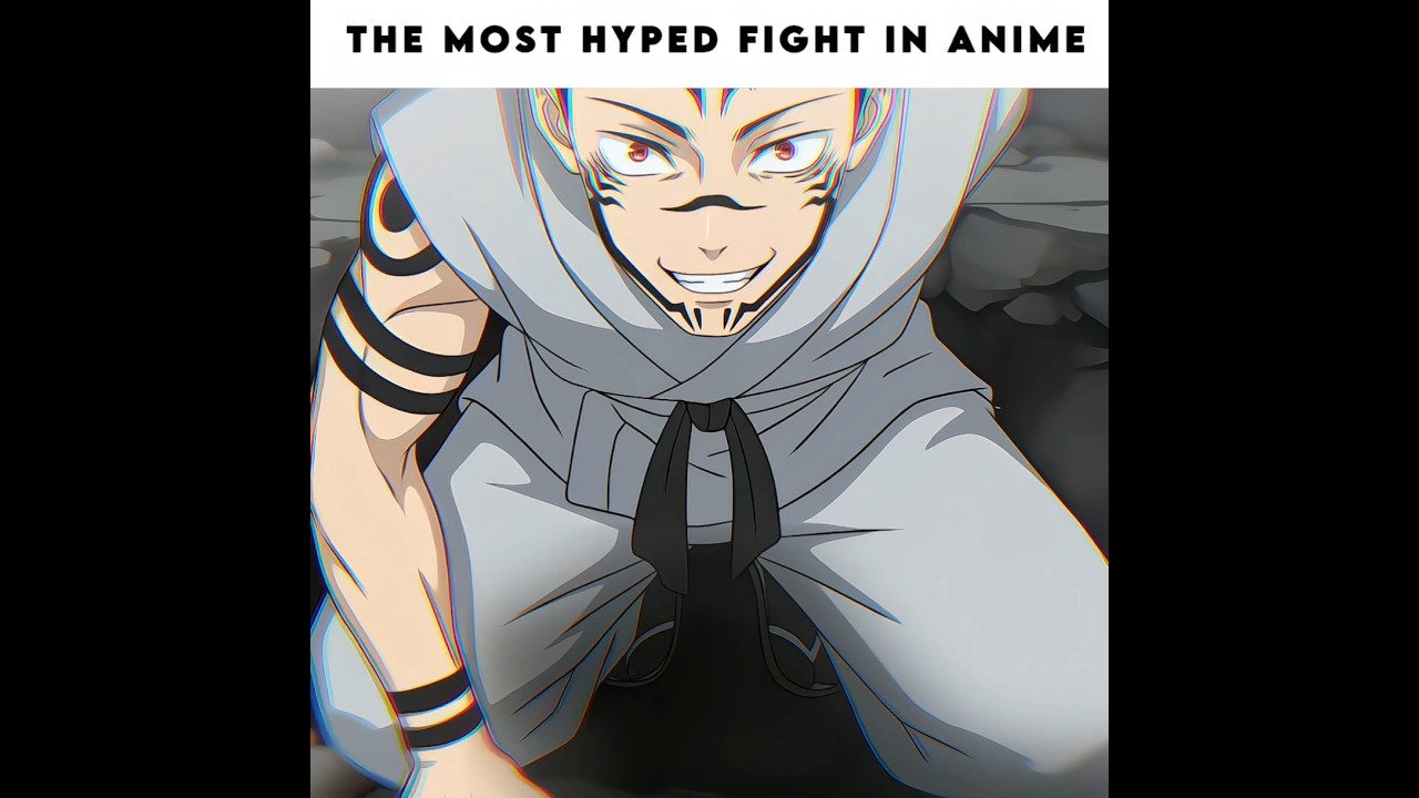 The Most Hyped Fight In Anime 🗣️ || Jujutsu kaisen Season 3 || #jjk #anime #shorts
