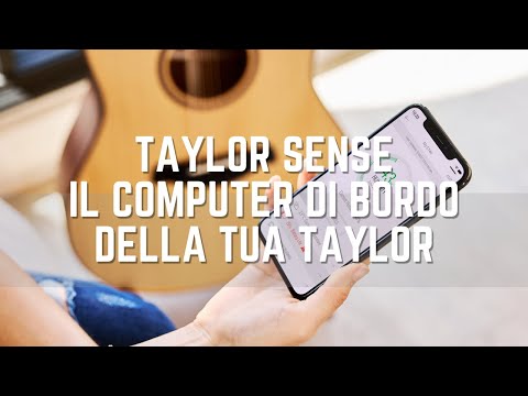 Taylor Sense - Il computer di bordo dell tua Taylor