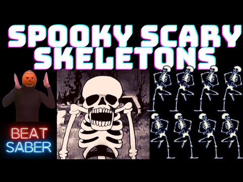 Spooky Scary Skeletons Halloween Mashup