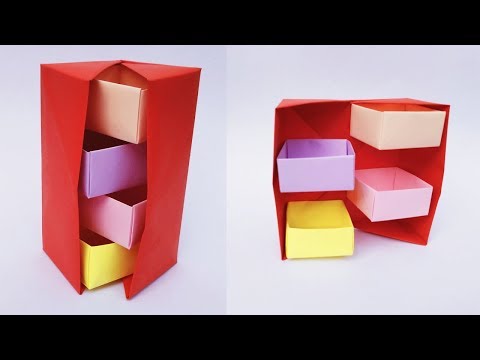 Secret Stepper box step by step | Origami Secret Stepper Box Tutorial