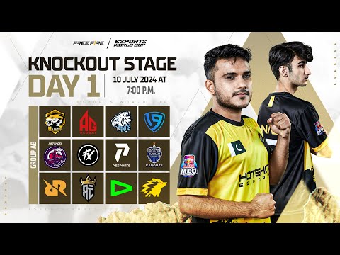 [UR] ESPORTS WORLD CUP | KNOCKOUT STAGE DAY 1