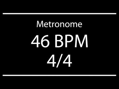 46 BPM - Metronome (4/4)