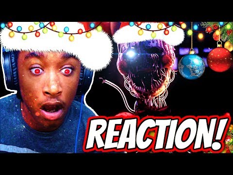 Amiri Reacts To: (FNAF/SFM) - Sugar Plum Dark Mix Remake| By Kevin MacLeod