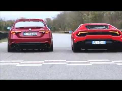 Giulia quadrifoglio & Lamborghini huracan