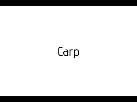 How to pronounce Carp / Carp pronunciation Video