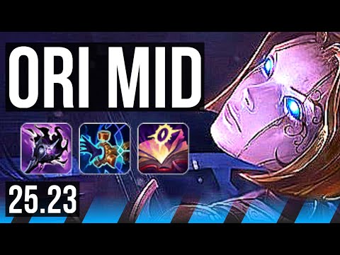 ORIANNA vs VIKTOR (MID) | Legendary | KR Master | 25.23