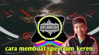 Download lagu Tutorial Cara membuat audio spectrum keren [free link download] | visualizer avee player | mp3