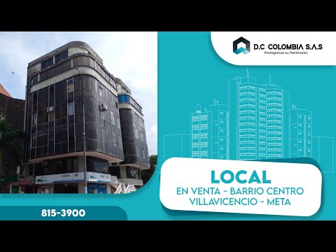 Local en Venta en el Edificio Naty de Villavicencio Meta