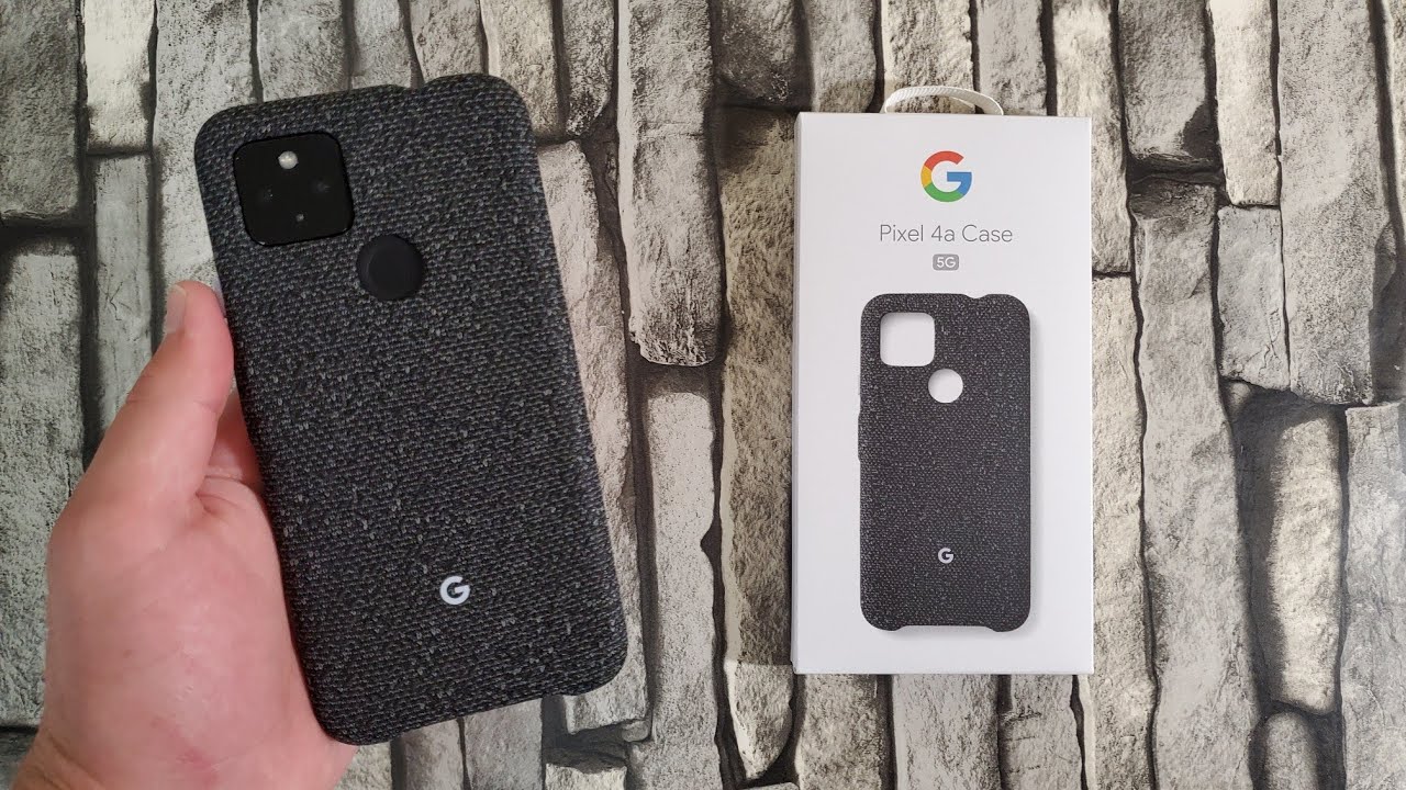 Google Pixel 4a 5G Fabric Case Unboxing